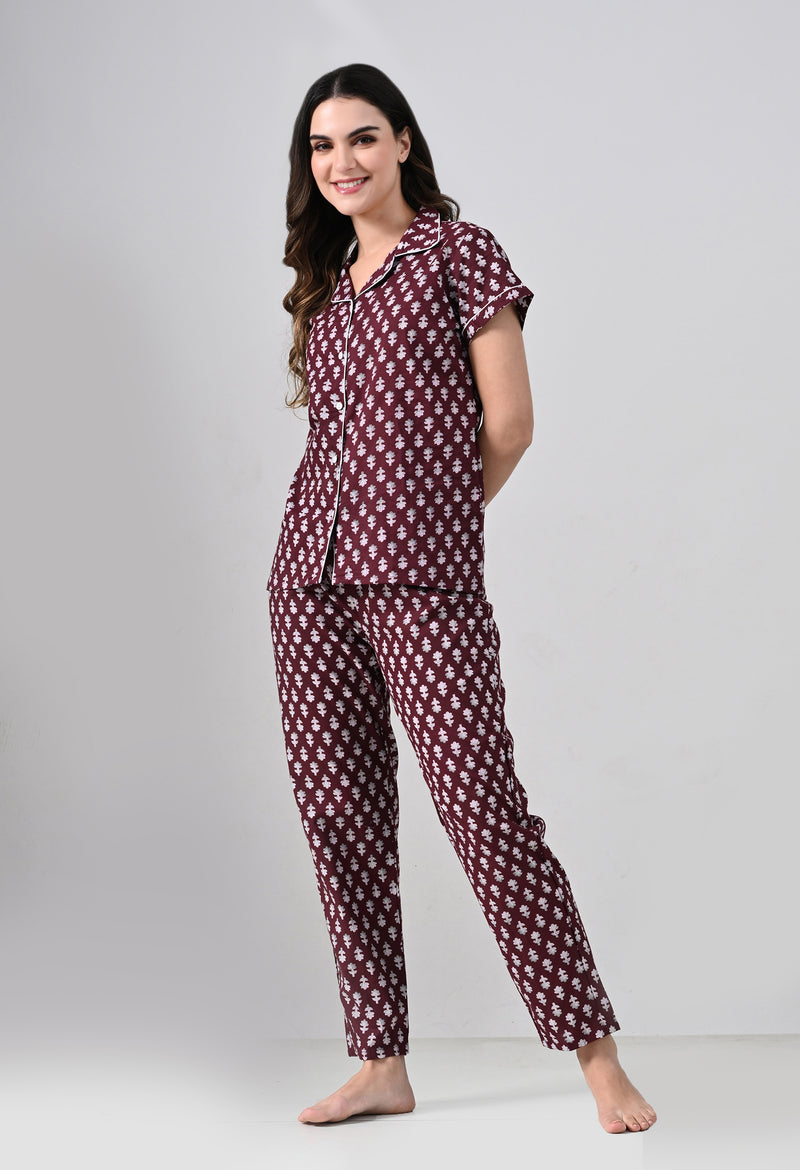 Ichaa Pure Cotton Night Suit