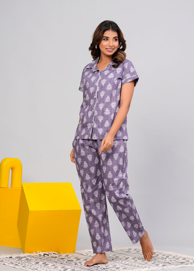 Ichaa Pure Cotton Night Suit