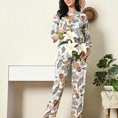 Premium Rayon Printed Night Suit