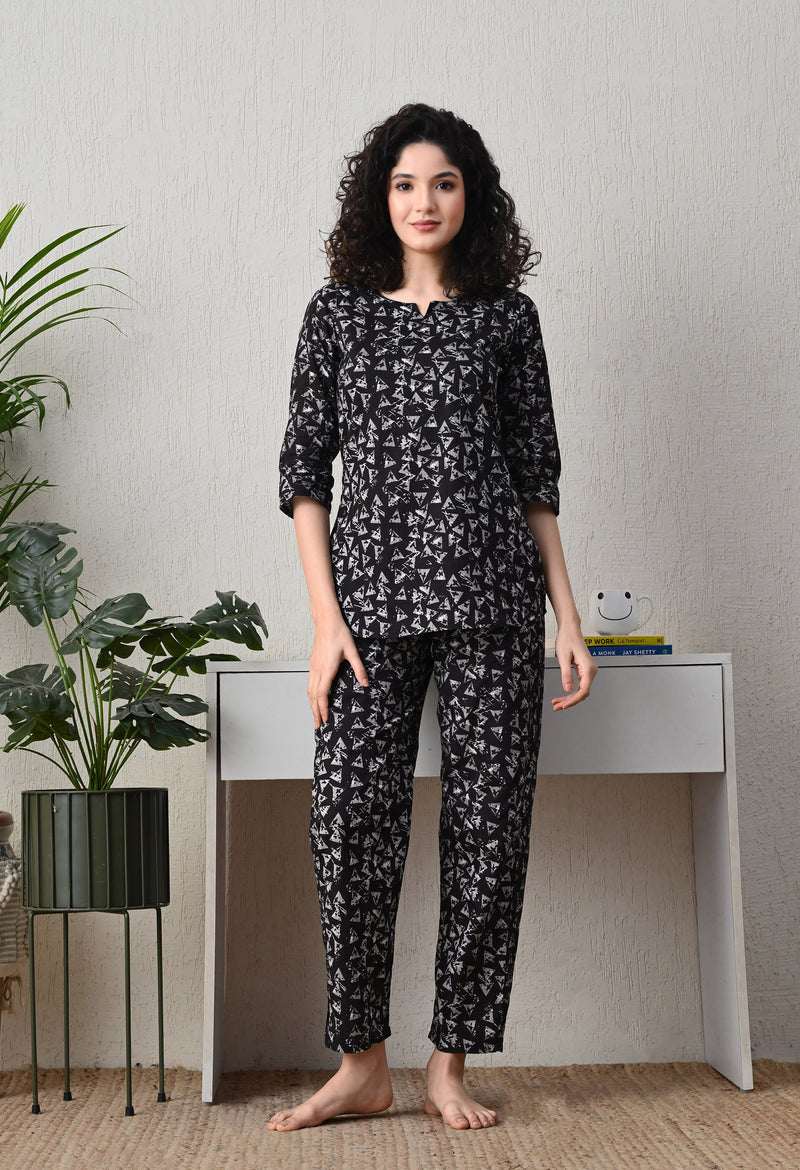 Ichaa Pure Cotton Night Suit