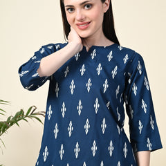 Premium Rayon Printed Night Suit