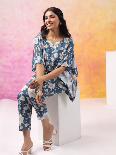Premium Rayon Printed Night Suit