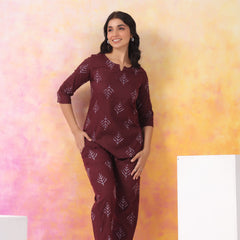 Ichaa Pure Cotton Night Suit