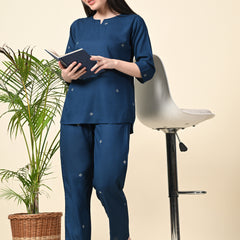Premium Rayon Printed Night Suit
