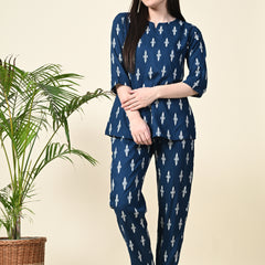 Premium Rayon Printed Night Suit