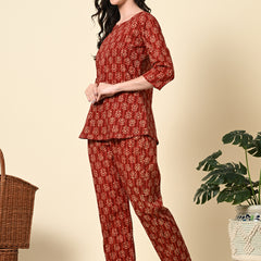 Ichaa Pure Cotton Night Suit