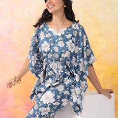Premium Rayon Printed Night Suit