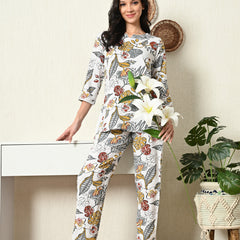 Premium Rayon Printed Night Suit