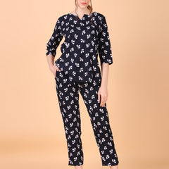 Premium Rayon Printed Night Suit
