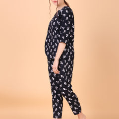 Premium Rayon Printed Night Suit