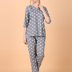Premium Rayon Printed Night Suit