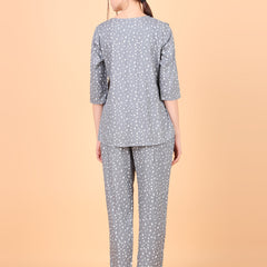 Premium Rayon Printed Night Suit