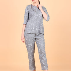 Premium Rayon Printed Night Suit
