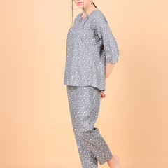 Premium Rayon Printed Night Suit