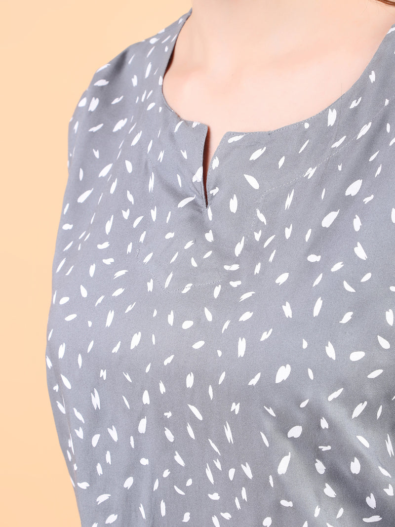Premium Rayon Printed Night Suit