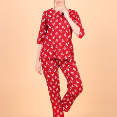 Premium Rayon Printed Night Suit