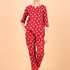 Premium Rayon Printed Night Suit