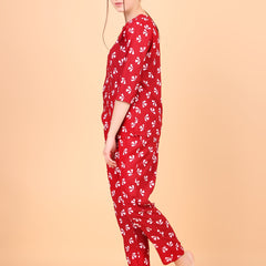 Premium Rayon Printed Night Suit
