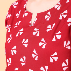 Premium Rayon Printed Night Suit