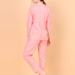 Premium Rayon Printed Night Suit