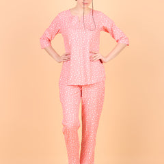 Premium Rayon Printed Night Suit