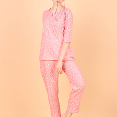 Premium Rayon Printed Night Suit