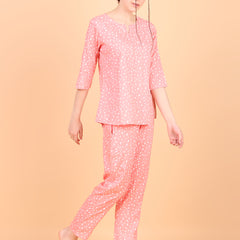 Premium Rayon Printed Night Suit